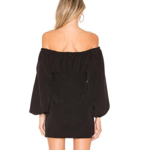 NBD Revolve NWT Levent Off The Shoulder Ruched Mini Dress XL Sexy Party Feminine - Picture 11 of 16